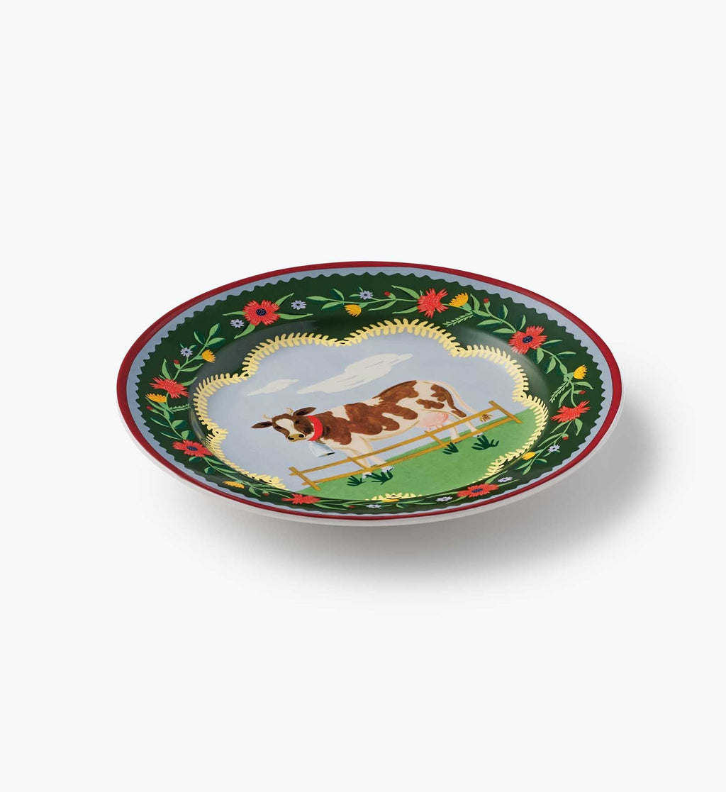 Cloverpaperco™ - Porcelain Dessert Plate Set - Home Sweet Home