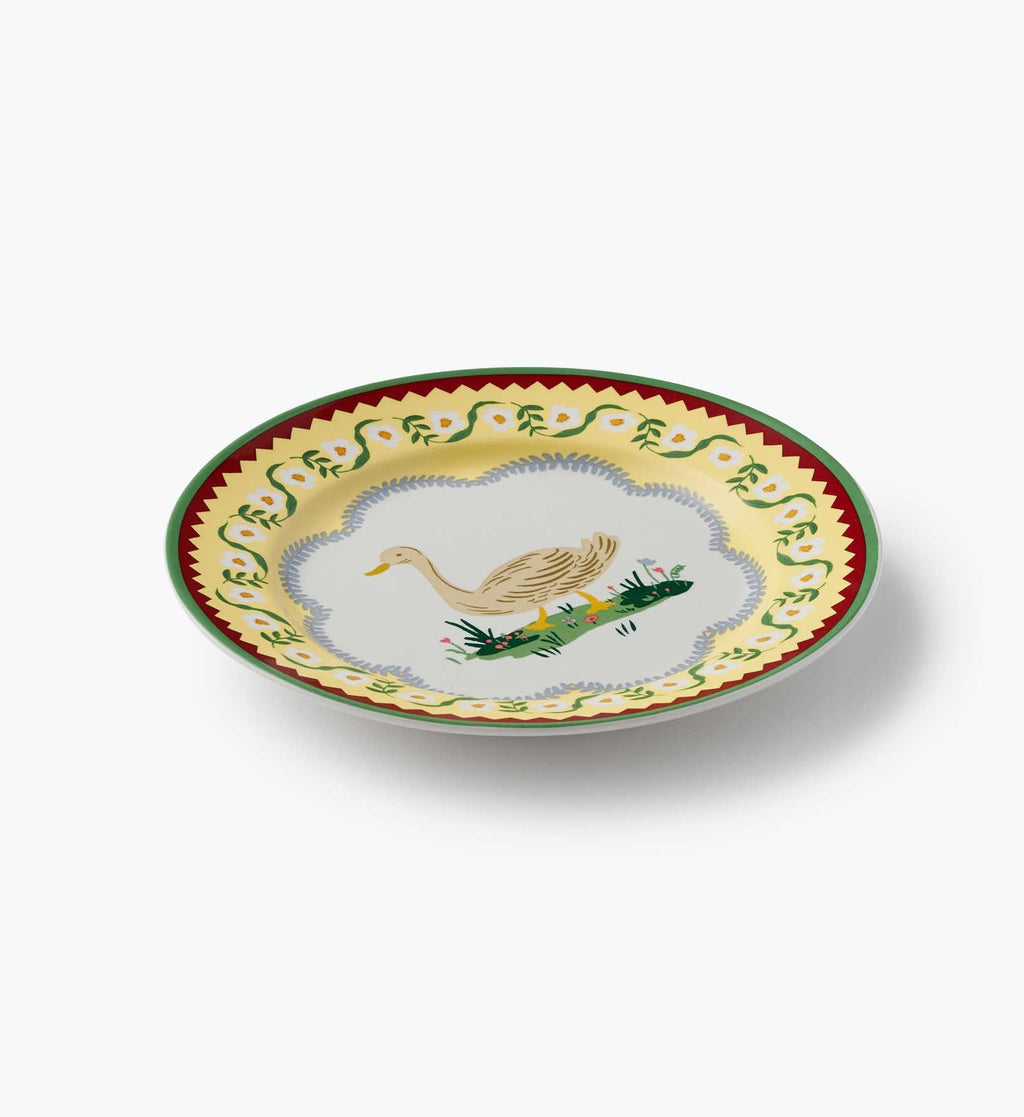 Cloverpaperco™ - Porcelain Dessert Plate Set - Home Sweet Home