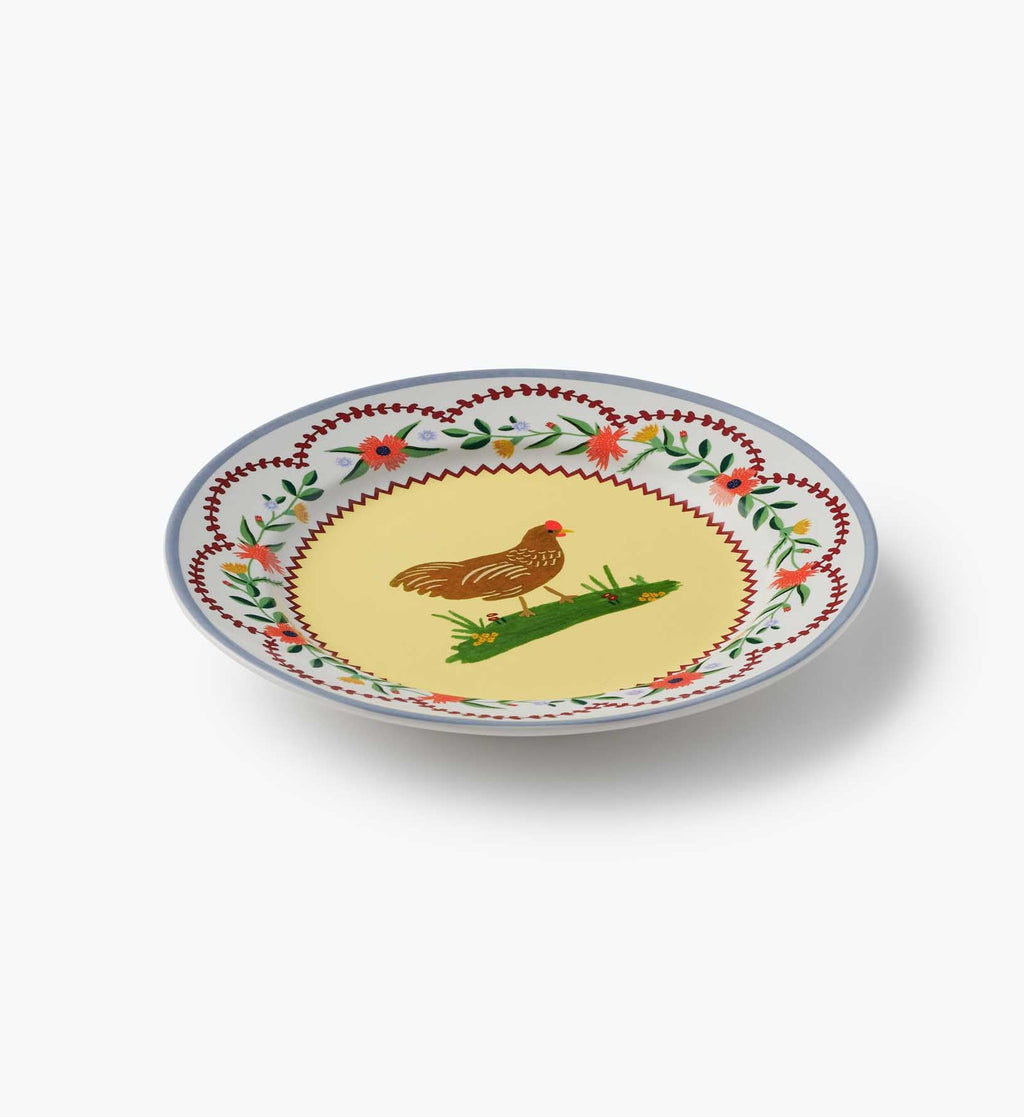Cloverpaperco™ - Porcelain Dessert Plate Set - Home Sweet Home