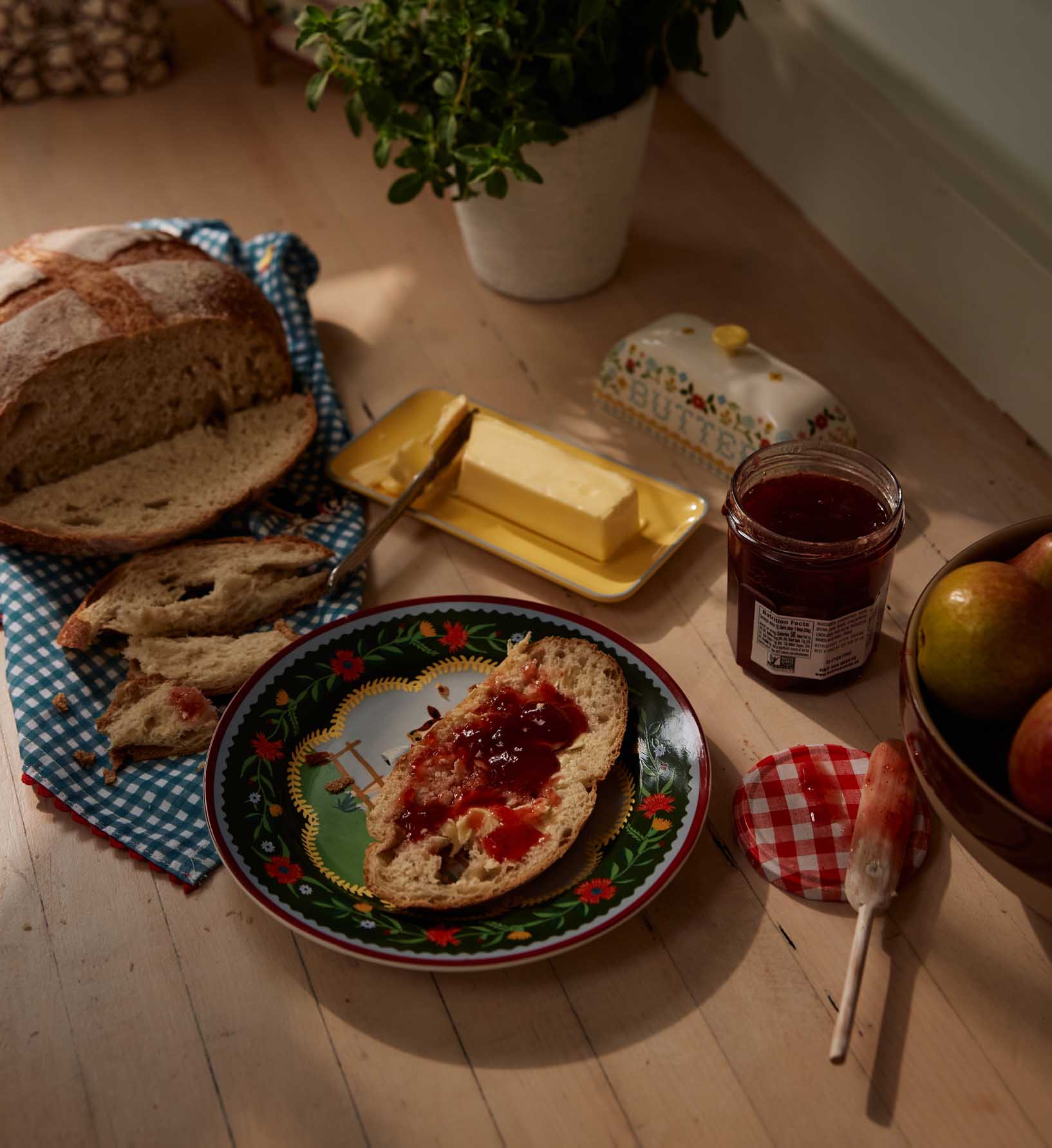 Cloverpaperco™ - Porcelain Dessert Plate Set - Home Sweet Home