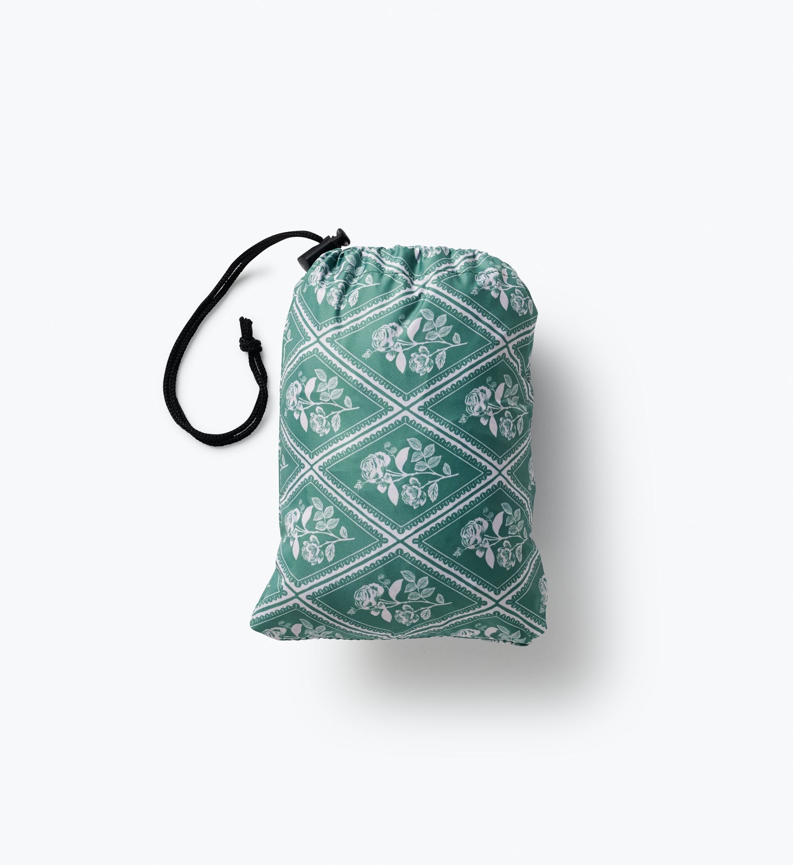 Cloverpaperco™ - Packable Rain Poncho - Rose Study