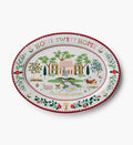 Cloverpaperco™ - Large Porcelain Serving Platter - Home Sweet Home