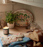 Cloverpaperco™ - Large Porcelain Serving Platter - Home Sweet Home