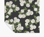 Cloverpaperco™ - Hydrangea Peel & Stick Wallpaper - Black & White
