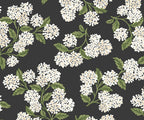 Cloverpaperco™ - Hydrangea Peel & Stick Wallpaper - Black & White