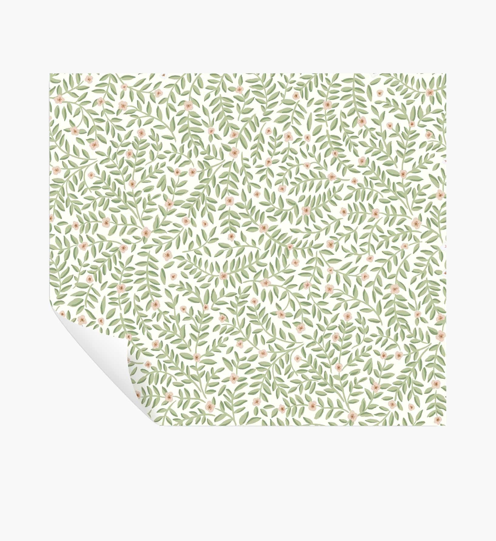 Cloverpaperco™ - Elodie Peel & Stick Wallpaper - Cream