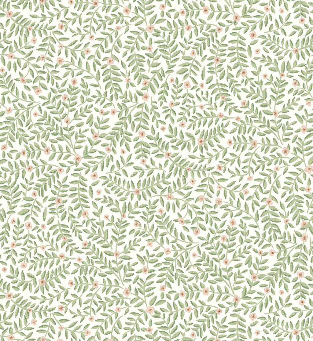 Cloverpaperco™ - Elodie Peel & Stick Wallpaper - Cream