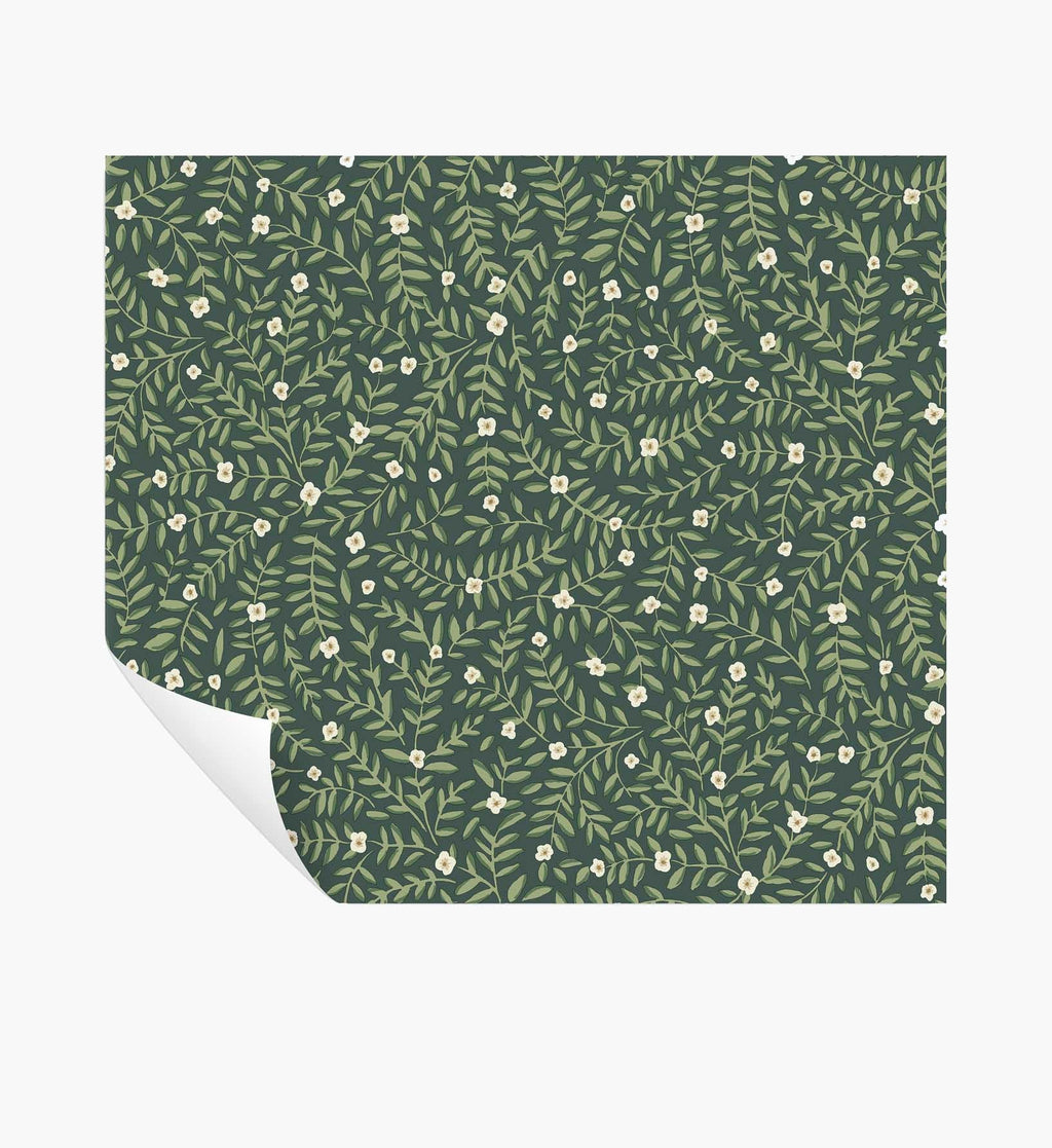 Cloverpaperco™ - Elodie Peel & Stick Wallpaper - Emerald