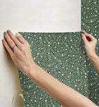 Cloverpaperco™ - Elodie Peel & Stick Wallpaper - Emerald