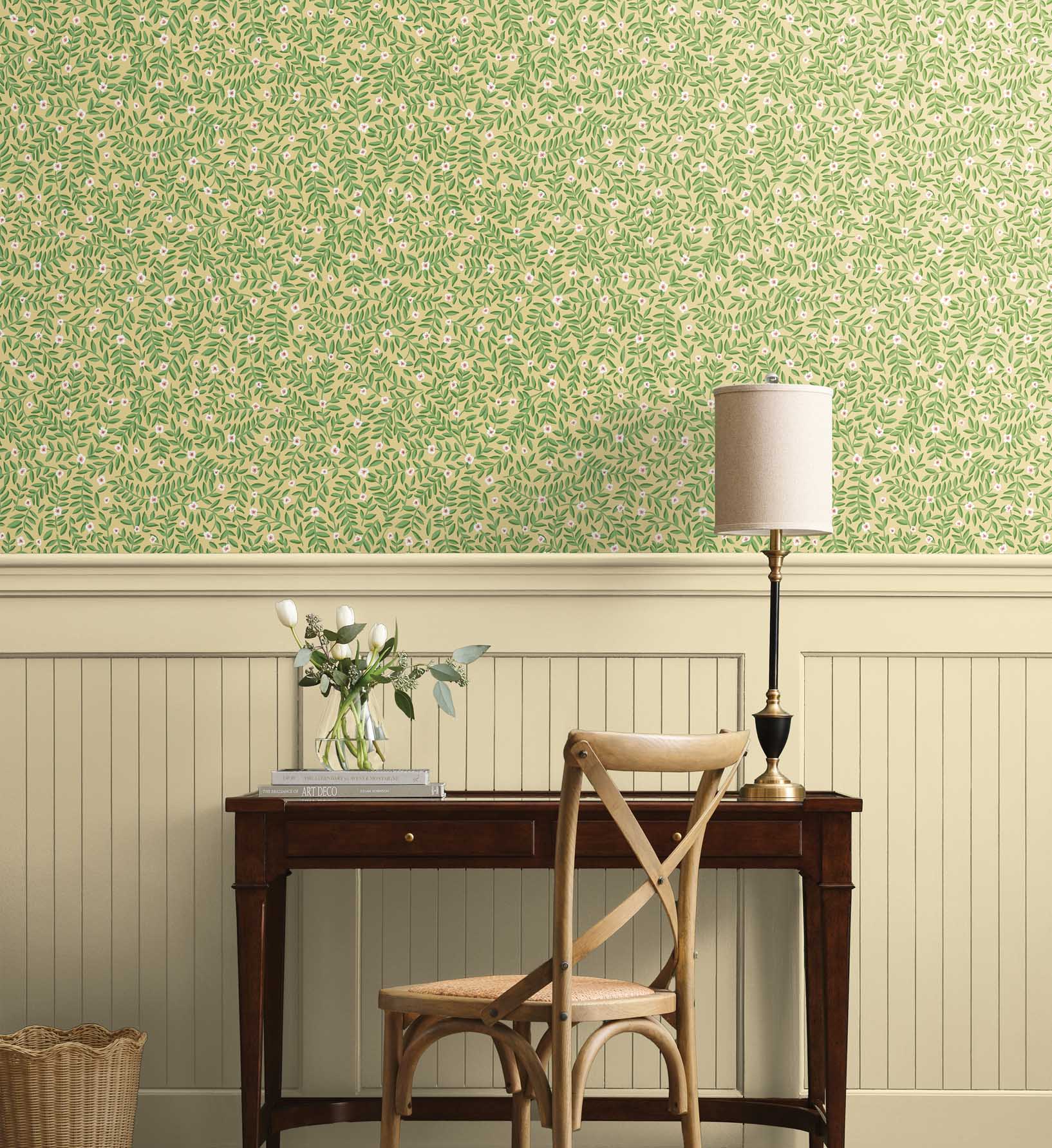 Cloverpaperco™ - Elodie Peel & Stick Wallpaper - Gold