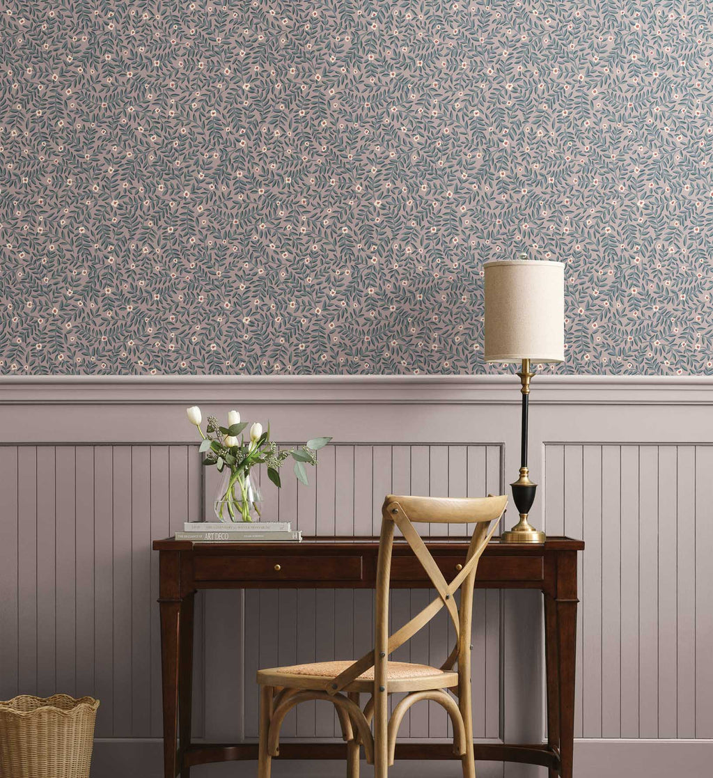 Cloverpaperco™ - Elodie Peel & Stick Wallpaper - Lilac