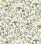 Cloverpaperco™ - Herb Garden Peel & Stick Wallpaper - Cream