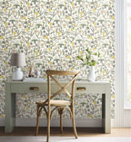 Cloverpaperco™ - Herb Garden Peel & Stick Wallpaper - Cream