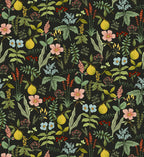Cloverpaperco™ - Herb Garden Peel & Stick Wallpaper - Black