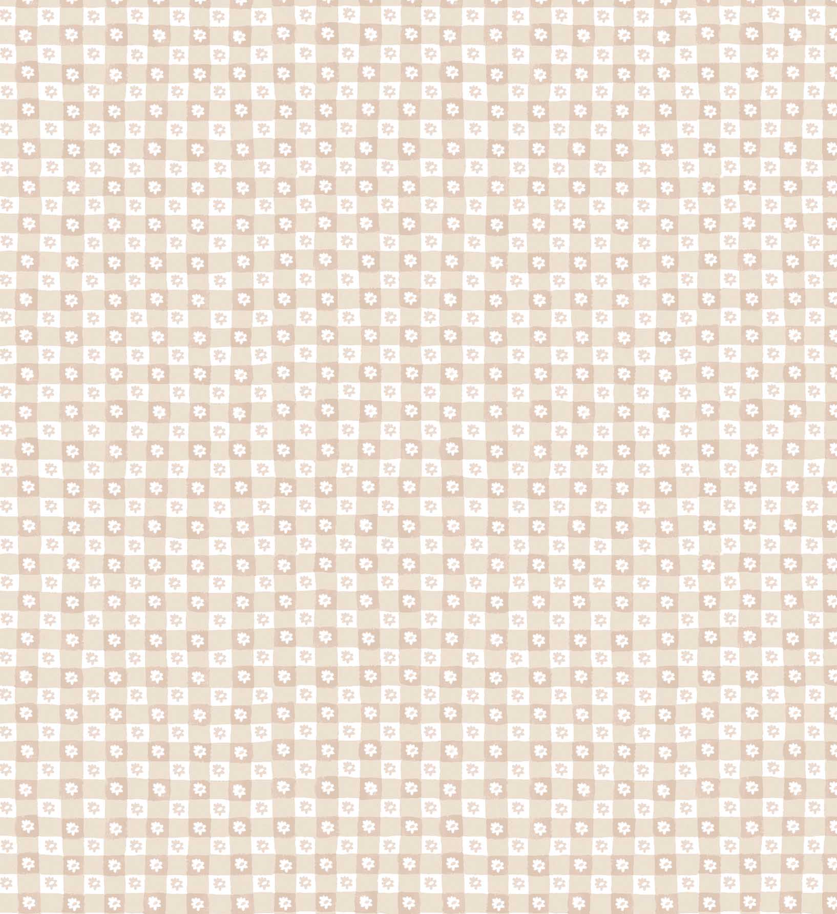 Cloverpaperco™ - Daisy Gingham Peel & Stick Wallpaper - Blush