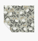 Cloverpaperco™ - Peonies Peel & Stick Wallpaper - Smoke