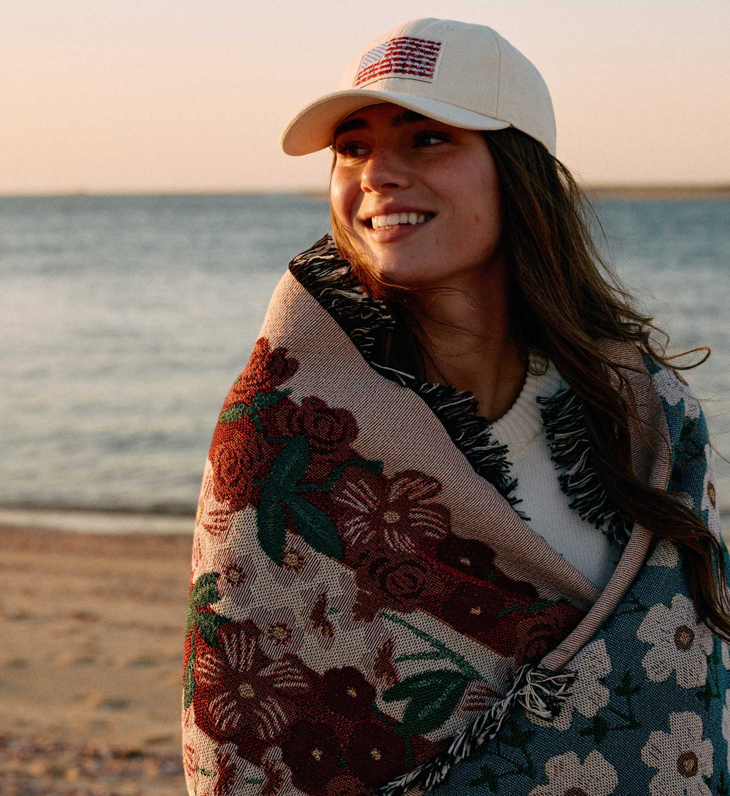 Cloverpaperco™ - Woven Blanket - Americana