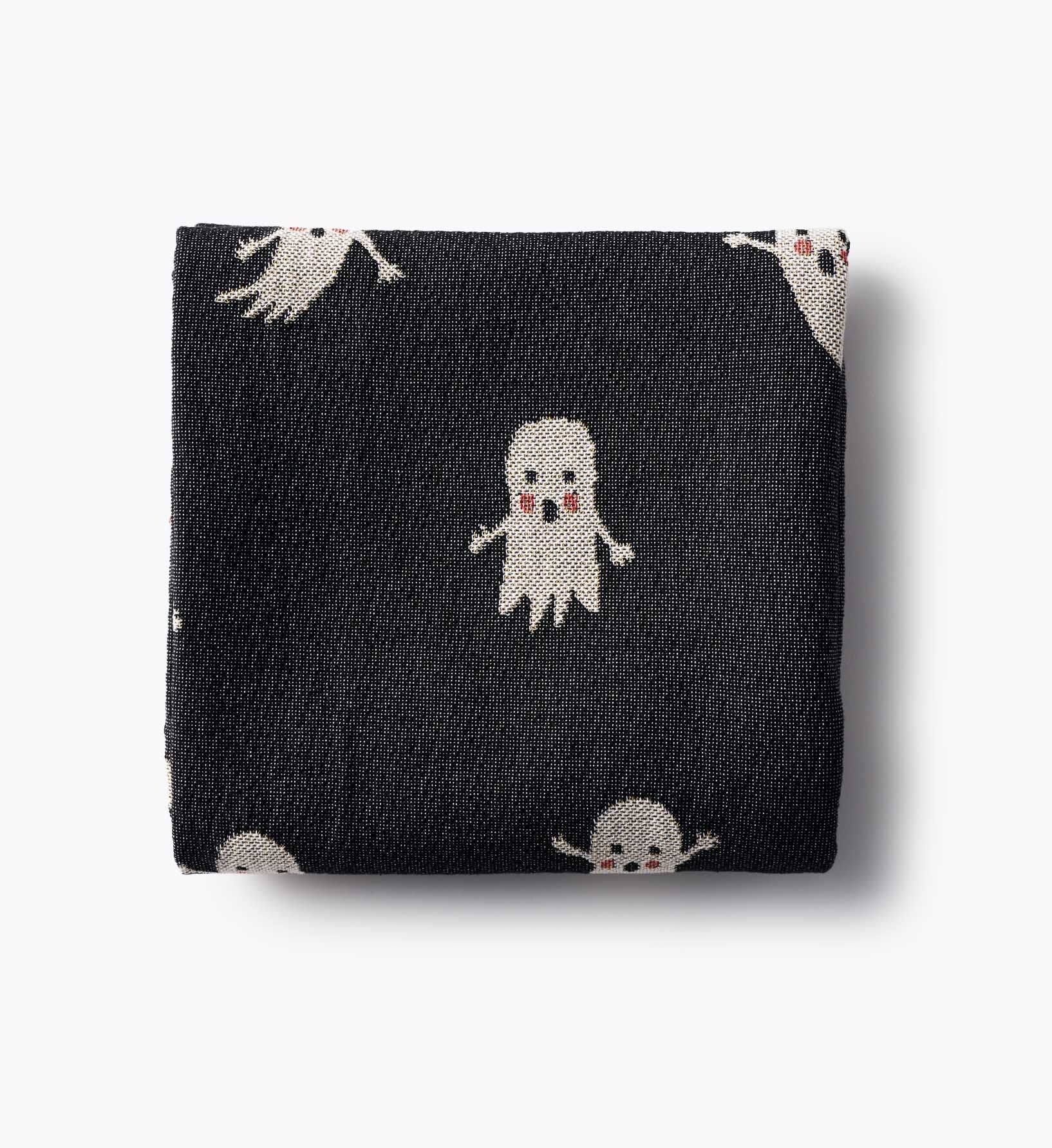 Cloverpaperco™ - Woven Blanket - Ghosts
