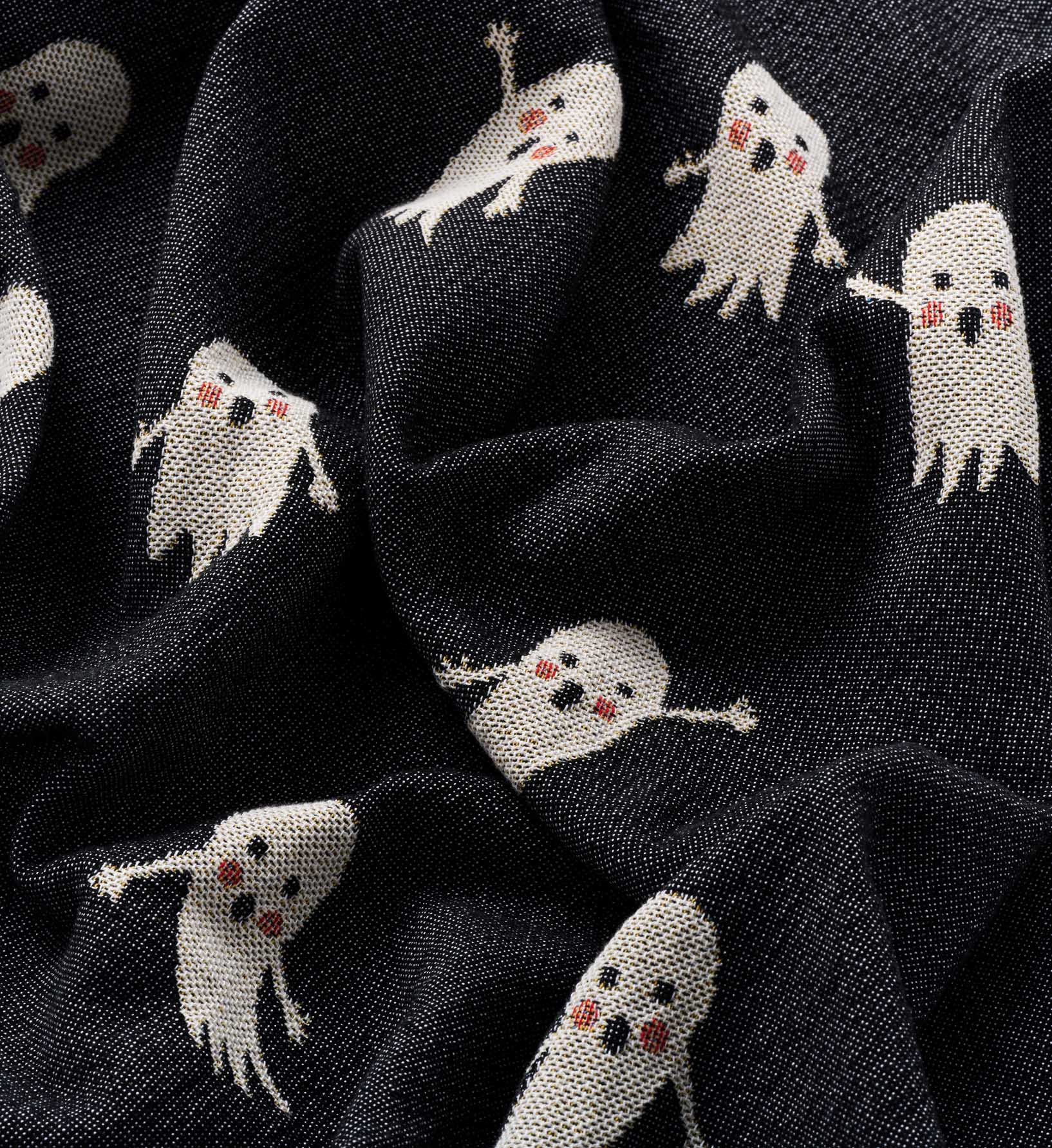 Cloverpaperco™ - Woven Blanket - Ghosts