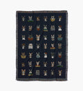 Cloverpaperco™ - Woven Blanket - Studious Cats