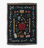 Cloverpaperco™ - Woven Blanket - Schoolhouse