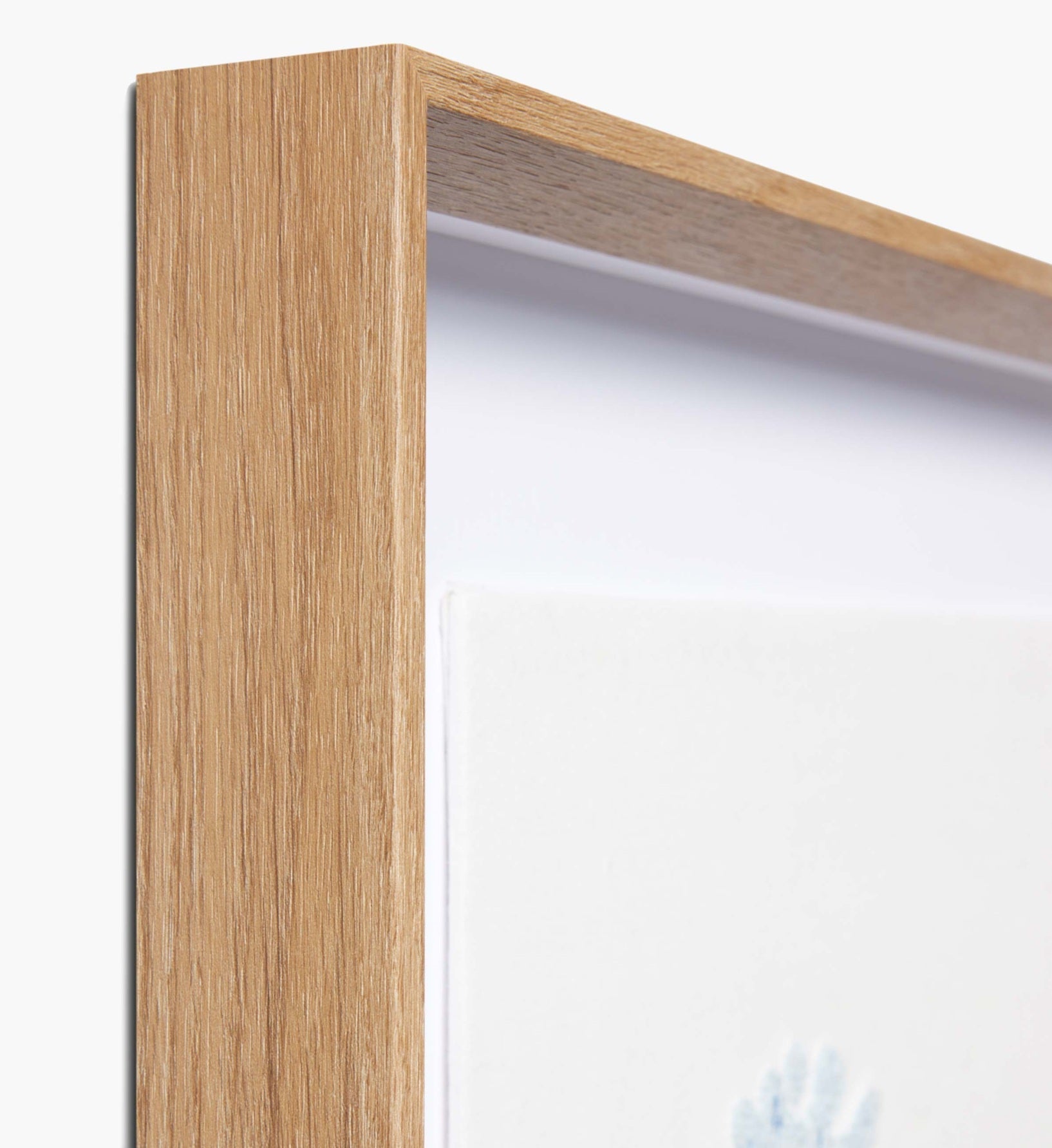 Cloverpaperco™ - Framed Wall Art - Hydrangea Cream