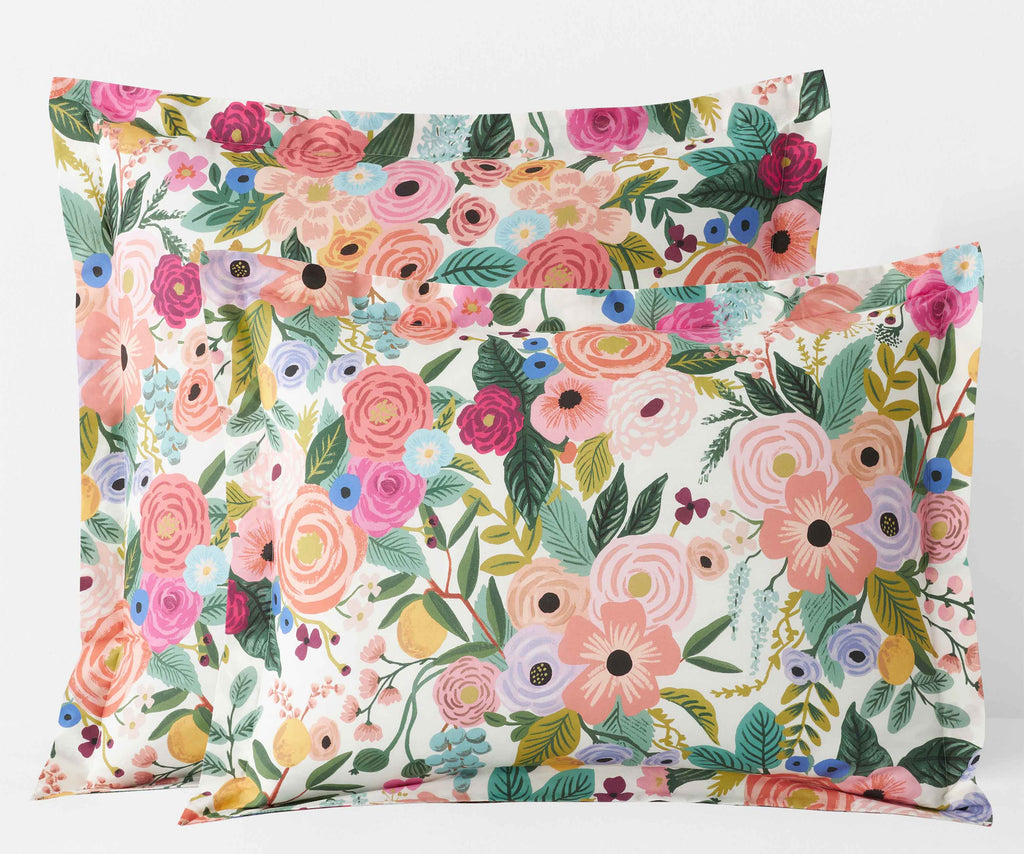 Cloverpaperco™ - Percale Sham - Garden Party