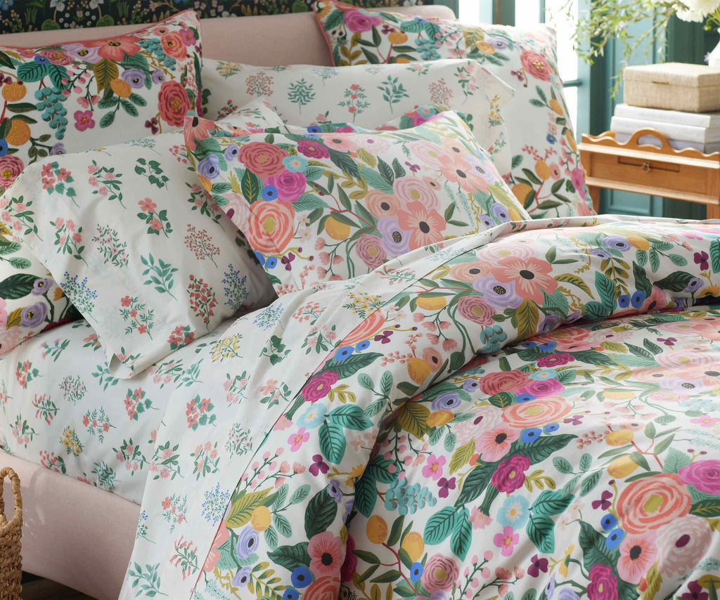 Cloverpaperco™ - Percale Sham - Garden Party