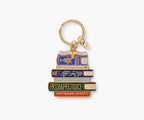 Cloverpaperco™ - Enamel Keychain - Book Club