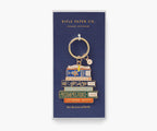 Cloverpaperco™ - Enamel Keychain - Book Club