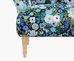 Cloverpaperco™ - Bristol Armchair - Garden Party Blue
