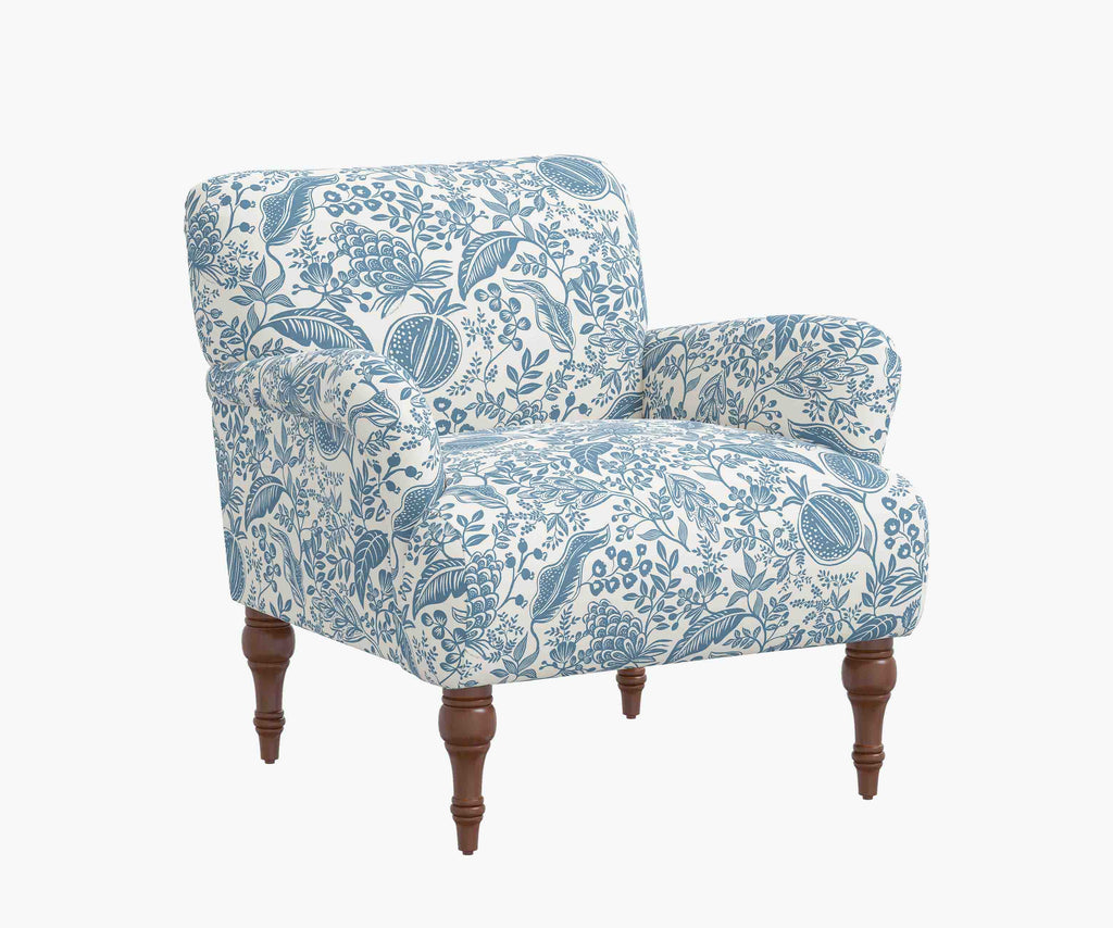 Cloverpaperco™ - Bristol Armchair - Pomegranate
