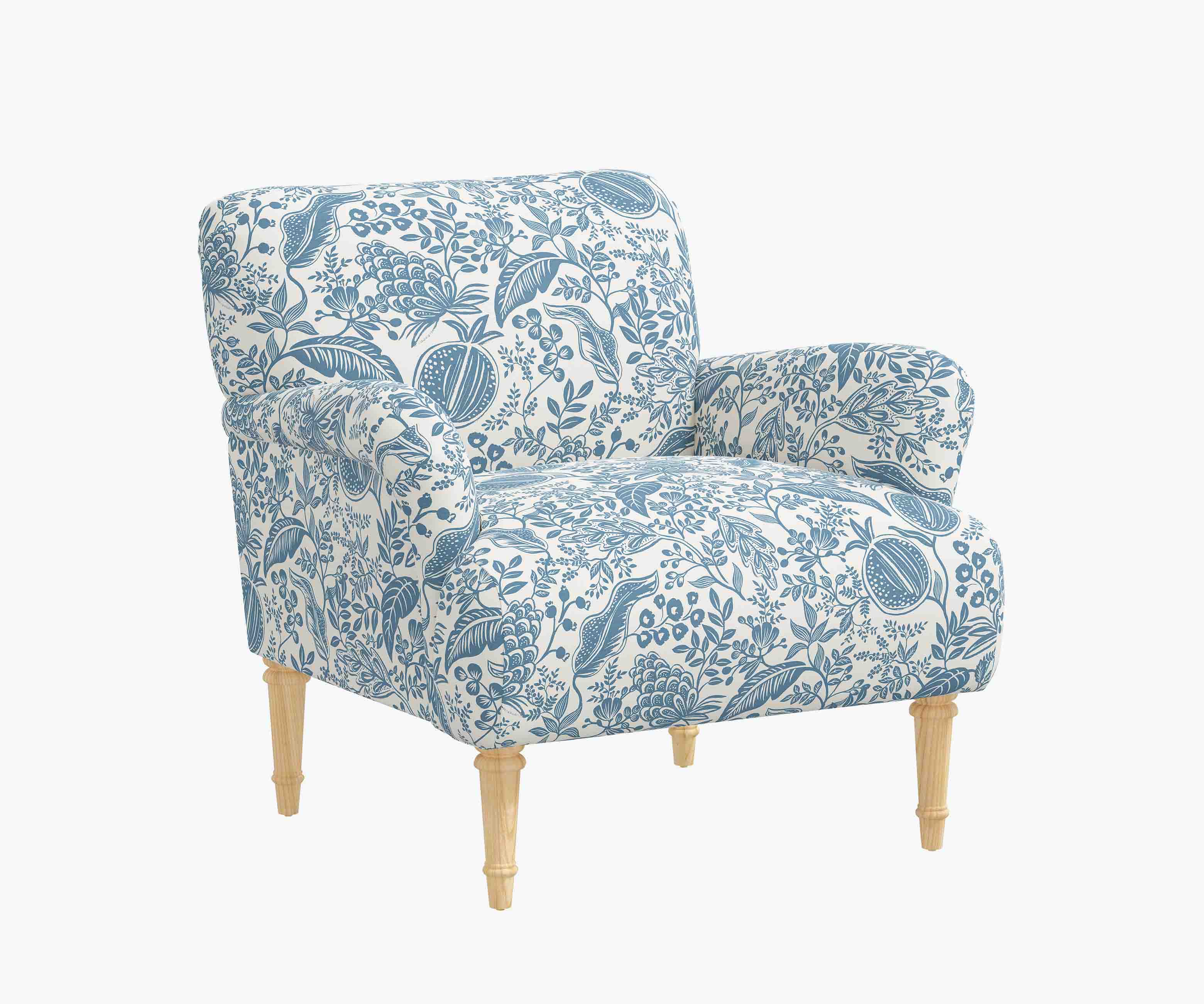 Cloverpaperco™ - Bristol Armchair - Pomegranate