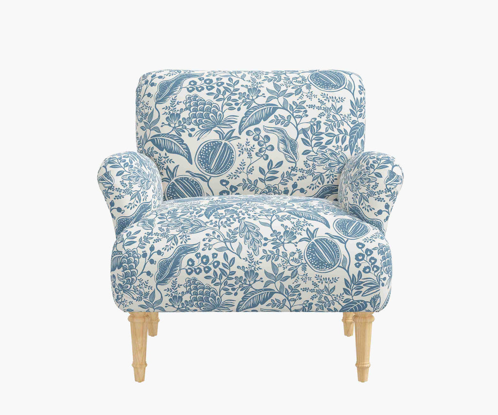Cloverpaperco™ - Bristol Armchair - Pomegranate