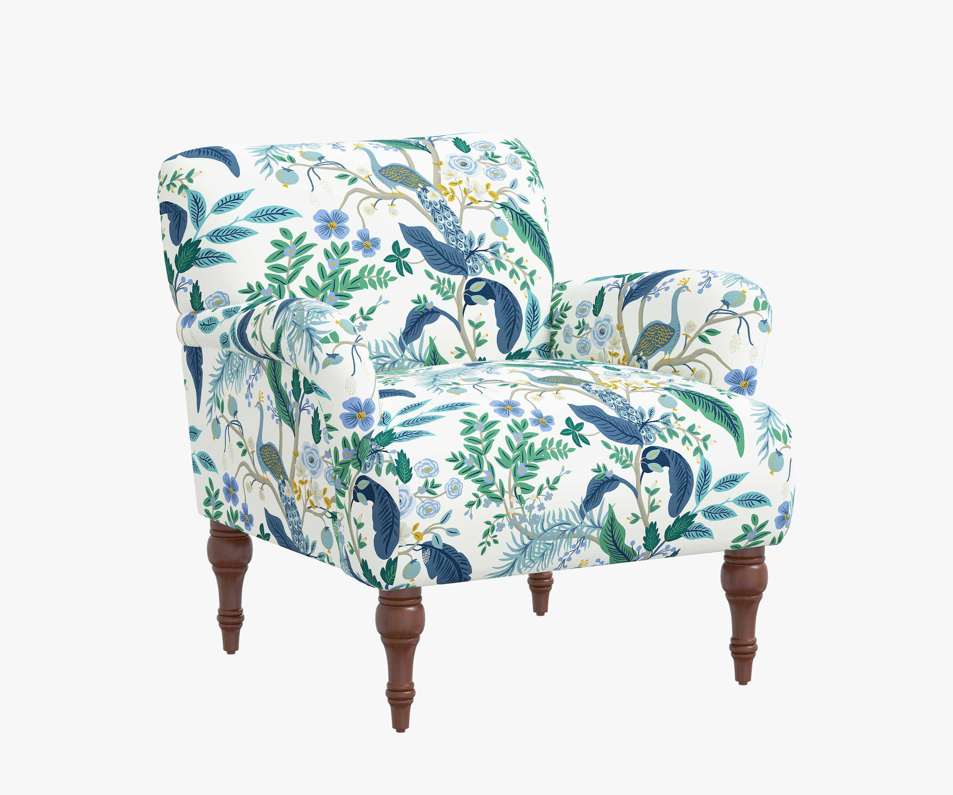 Cloverpaperco™ - Bristol Armchair - Peacock