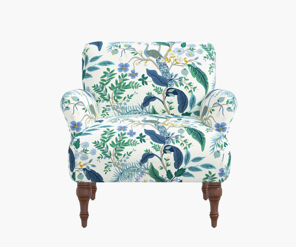 Cloverpaperco™ - Bristol Armchair - Peacock