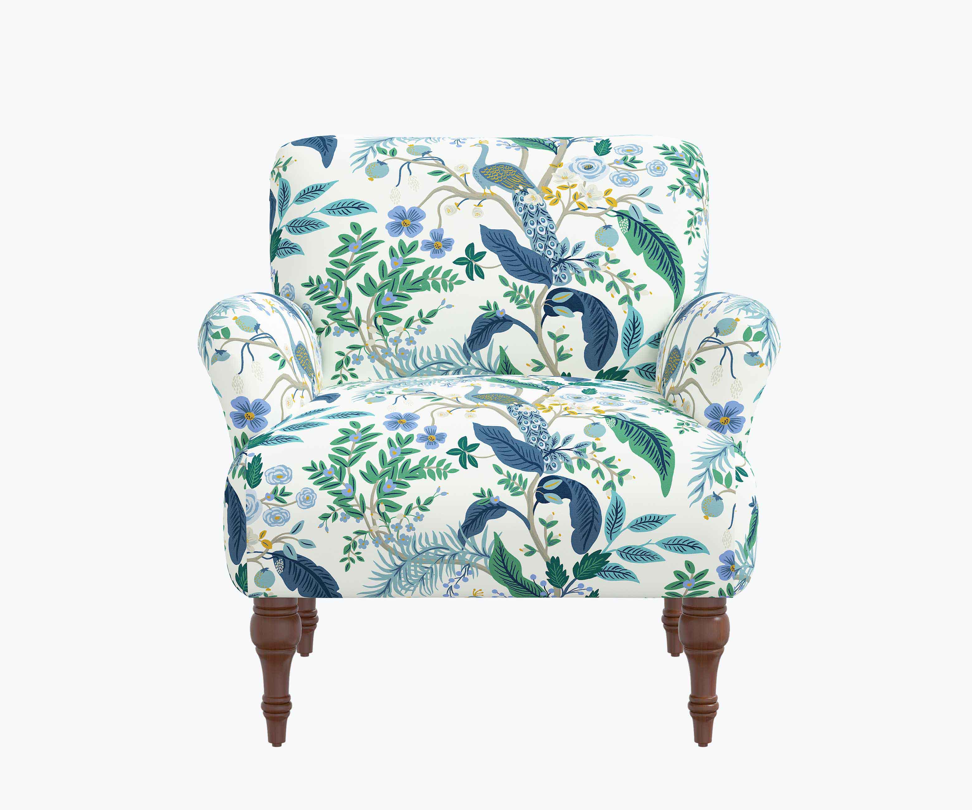 Cloverpaperco™ - Bristol Armchair - Peacock