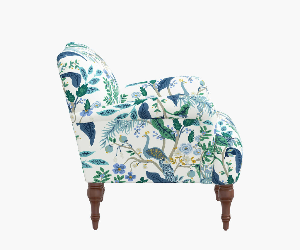 Cloverpaperco™ - Bristol Armchair - Peacock