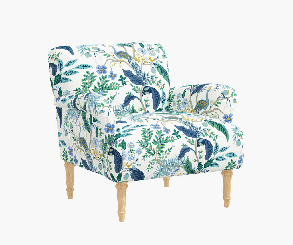 Cloverpaperco™ - Bristol Armchair - Peacock