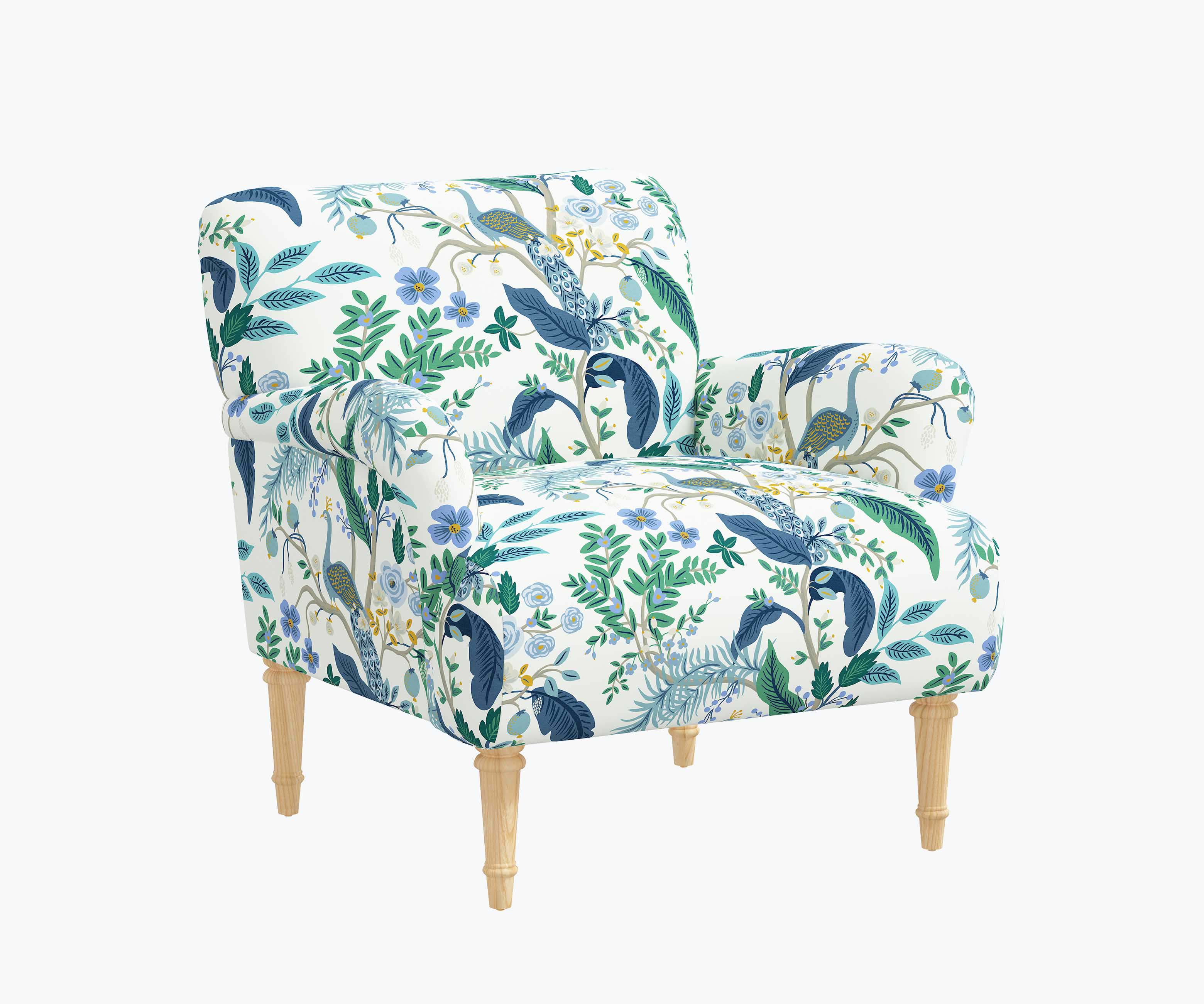 Cloverpaperco™ - Bristol Armchair - Peacock