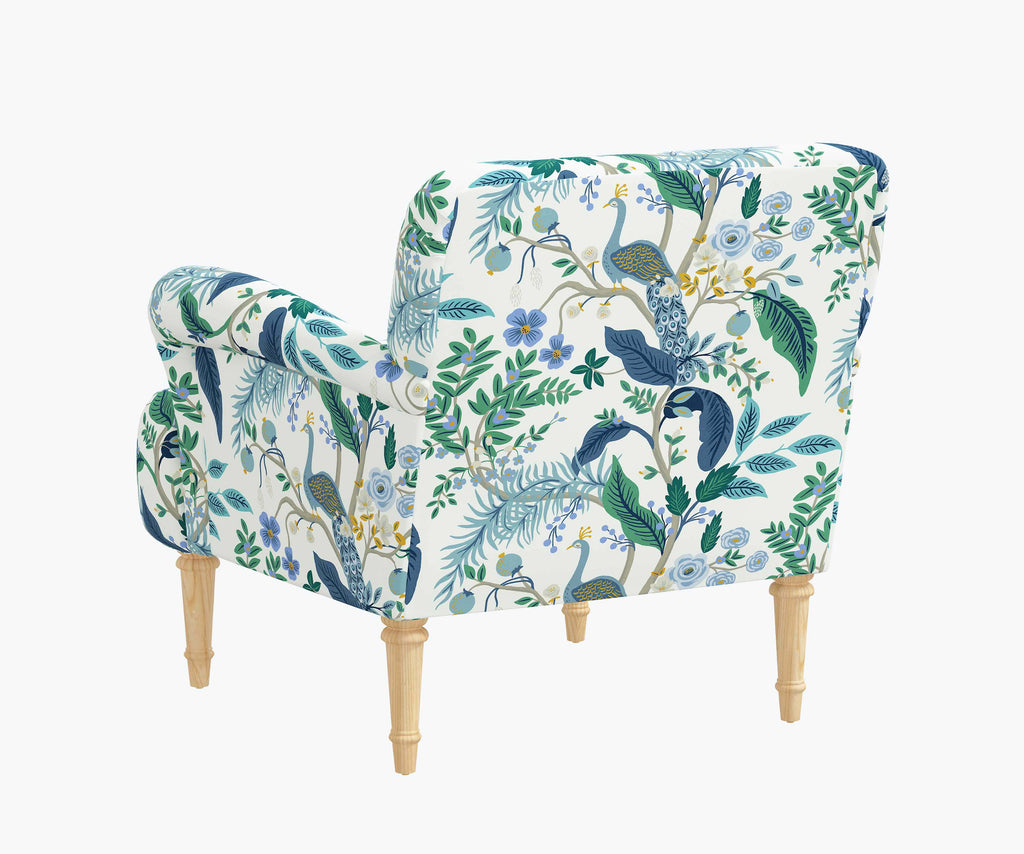 Cloverpaperco™ - Bristol Armchair - Peacock