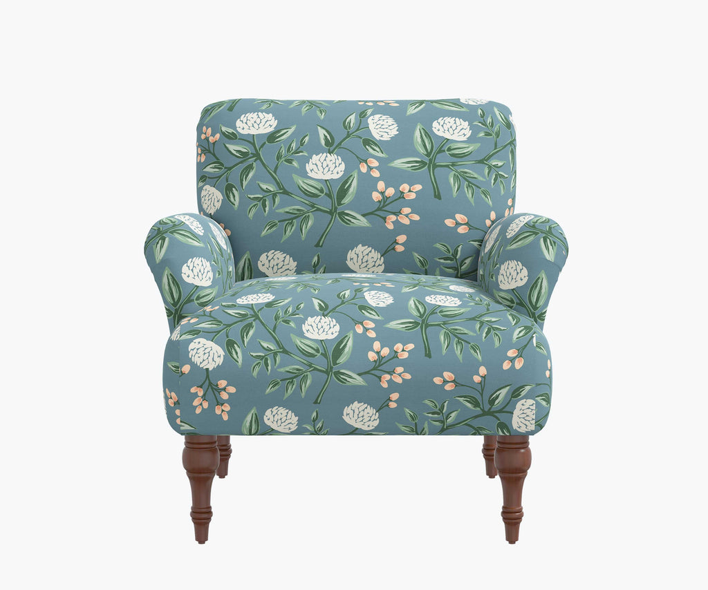 Cloverpaperco™ - Bristol Armchair - Peonies