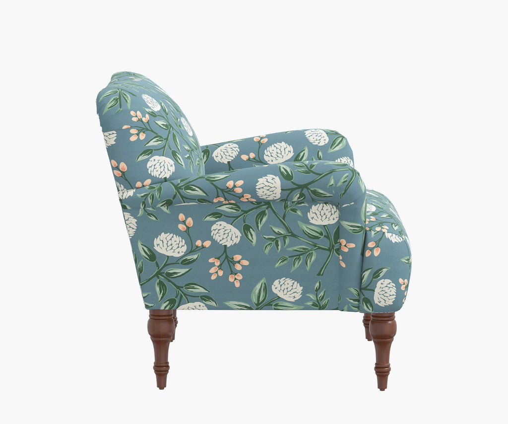 Cloverpaperco™ - Bristol Armchair - Peonies