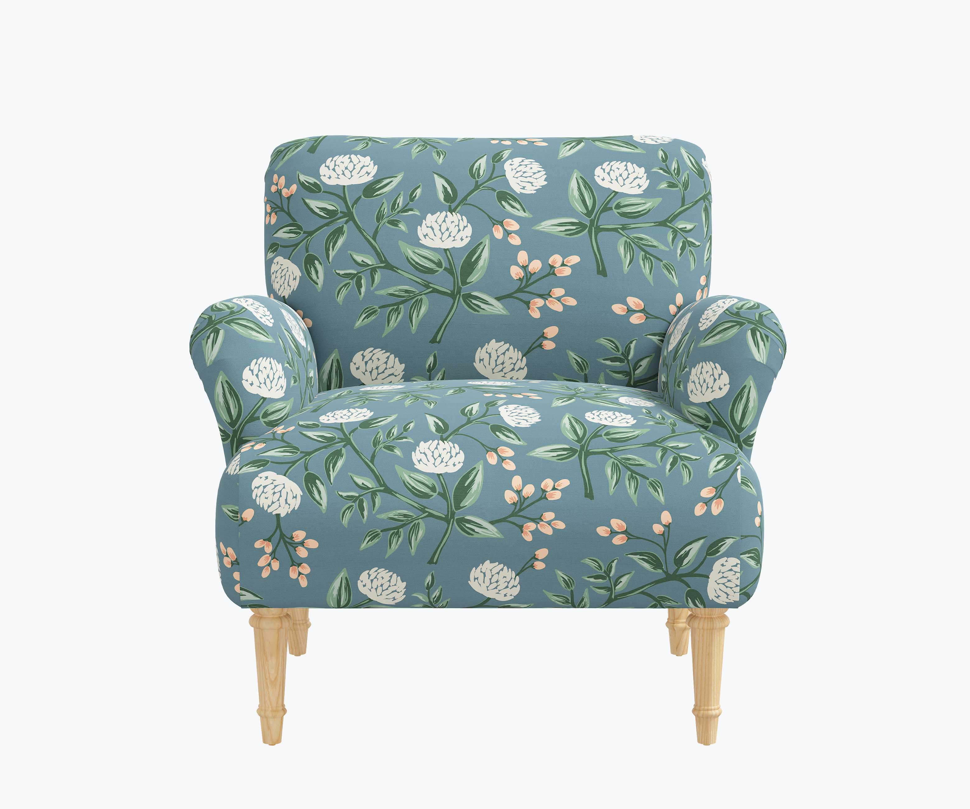 Cloverpaperco™ - Bristol Armchair - Peonies