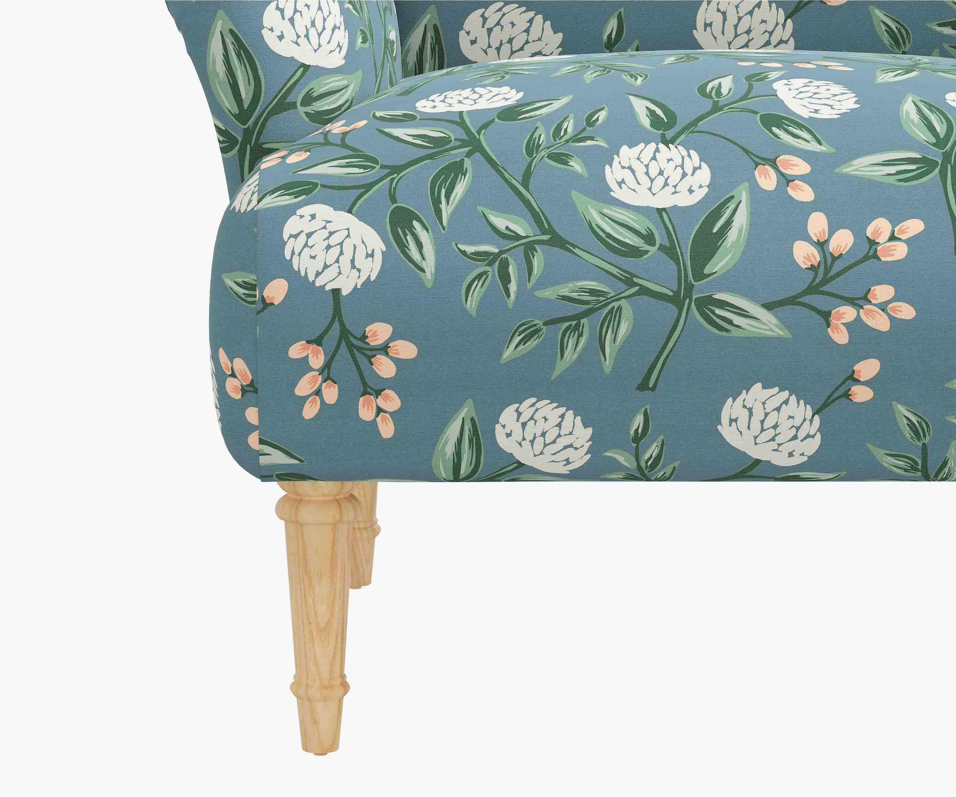 Cloverpaperco™ - Bristol Armchair - Peonies