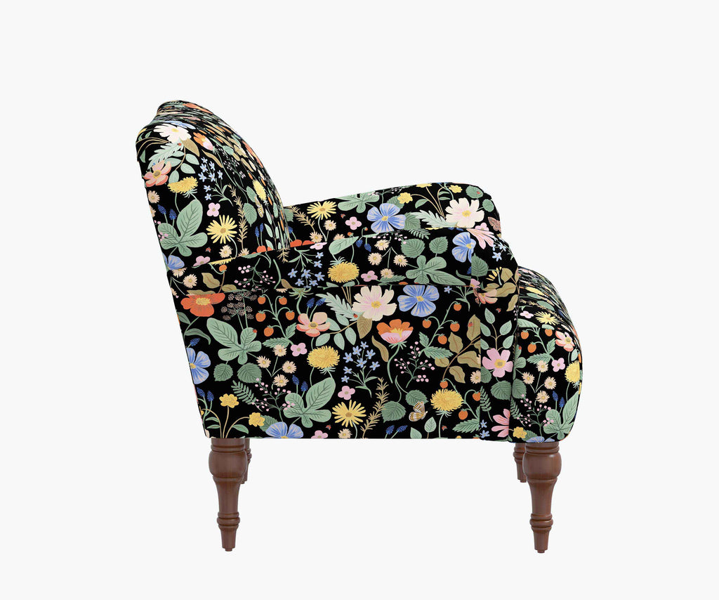 Cloverpaperco™ - Bristol Armchair - Strawberry Fields