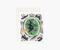 Cloverpaperco™ - Witch of the West Halloween Card - Single Card