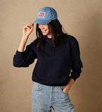 Cloverpaperco™ - Baseball Cap - Americana Denim