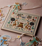 Cloverpaperco™ - Embroidered Baby Book - Storybook
