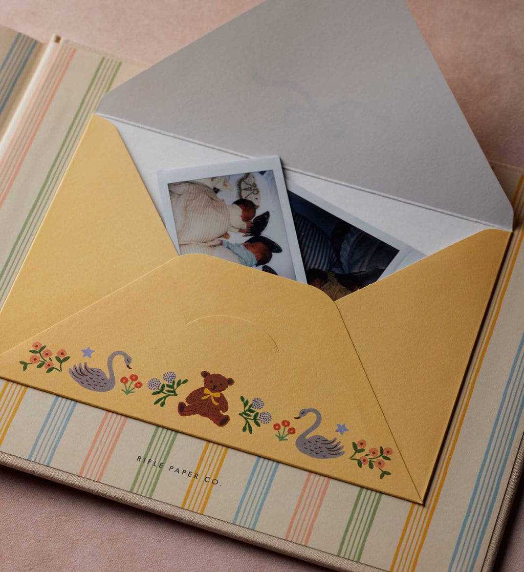 Cloverpaperco™ - Embroidered Baby Book - Storybook